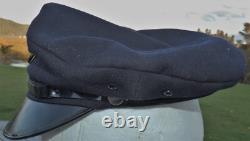 N. Z. R. New Zealand RAILWAY Locomotive Driver's Uniform Cap Vintage RAILROAD HAT