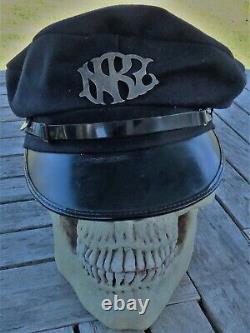 N. Z. R. New Zealand RAILWAY Locomotive Driver's Uniform Cap Vintage RAILROAD HAT