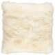 Natures Collection Ivory New Zealand Sheepskin Pillow 24 x 24