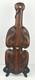 New Zealand 15 Replica Carved Kotiate Hand Club-Brown Wooden Decor