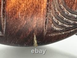 New Zealand 15 Replica Carved Kotiate Hand Club-Brown Wooden Decor