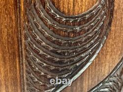 New Zealand 15 Replica Carved Kotiate Hand Club-Brown Wooden Decor