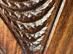 New Zealand 15 Replica Carved Kotiate Hand Club-Brown Wooden Decor