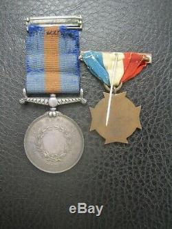 New Zealand 1870 Medal And Nzeva Pair 1st Waikato Regiment Enlisted Australia