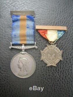New Zealand 1870 Medal And Nzeva Pair 1st Waikato Regiment Enlisted Australia