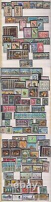 New Zealand 1878-1990 Better Collection On 12 Double Stock Pages Key Values+