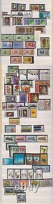 New Zealand 1878-1990 Better Collection On 12 Double Stock Pages Key Values+