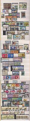 New Zealand 1878-1990 Better Collection On 12 Double Stock Pages Key Values+