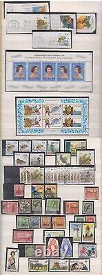 New Zealand 1878-1990 Better Collection On 12 Double Stock Pages Key Values+
