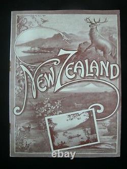 New Zealand 1910 Guide for Emigrating Farmers From Britain