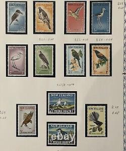 New Zealand 1959-1975 Fantastic BIRD Birds Collection MNH CV $200+