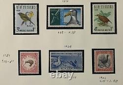 New Zealand 1959-1975 Fantastic BIRD Birds Collection MNH CV $200+