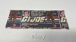New Zealand 1987 G. I. Joe RARE Tip Top Ice Cream popsicle Wrapper Wow very rare