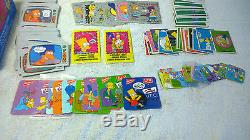 New Zealand 1991+ Simpsons Trading Card Lot + Box Regina James Griffins + More