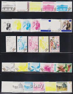 New Zealand 1994-2006 Limited Edition Color Separation Proof Collection Nh Rare