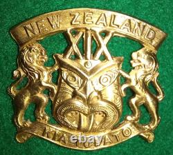 New Zealand 19th Reinforcements WW1 Cap Badge, ANZAC's