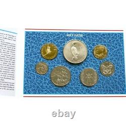 New Zealand 2000 Brilliant Uncirculated Coin Set- Cormorant