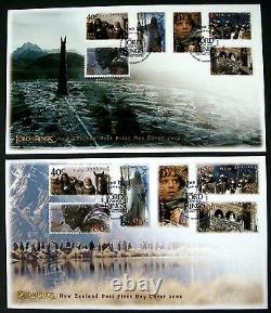 New Zealand 2002 Mnh Lord Of The Rings Two Towers Ultimate Stamps Collection Lot