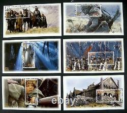 New Zealand 2002 Mnh Lord Of The Rings Two Towers Ultimate Stamps Collection Lot