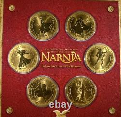 New Zealand 2006 Uncirculated 6 Coin Set Narnia Aslan