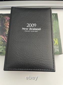 New Zealand 2009 Silver Proof Coin Set Kakapo