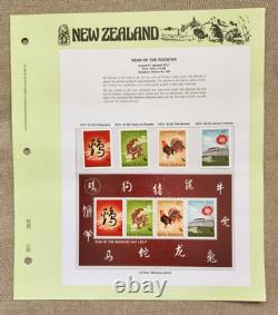 New Zealand 2017 Great Decimal Collection 16 pages MNH on Seven Seas Pages