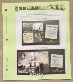 New Zealand 2017 Great Decimal Collection 16 pages MNH on Seven Seas Pages