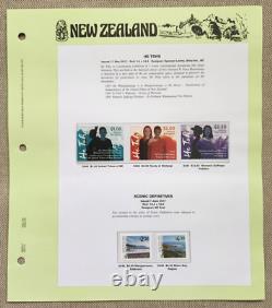 New Zealand 2017 Great Decimal Collection 16 pages MNH on Seven Seas Pages