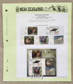 New Zealand 2017 Great Decimal Collection 16 pages MNH on Seven Seas Pages