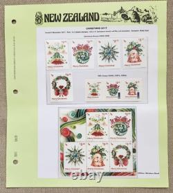 New Zealand 2017 Great Decimal Collection 16 pages MNH on Seven Seas Pages