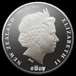 New Zealand- 2018- Silver $1 Proof Coin- 1 OZ Royal Wedding Prince Harry& Meghan