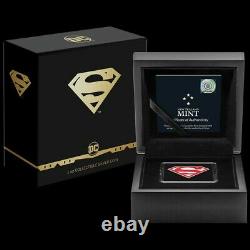 New Zealand 2021 1 Oz Silver Proof Coin- SUPERMAN Shield