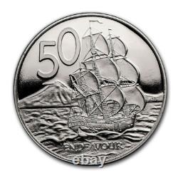 New Zealand -2021- Proof Currency Coin Set- Auckland Island Merganser Duck