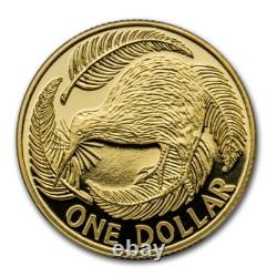 New Zealand -2021- Proof Currency Coin Set- Auckland Island Merganser Duck