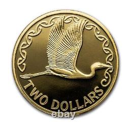 New Zealand -2021- Proof Currency Coin Set- Auckland Island Merganser Duck