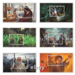 New Zealand 2023 The Lord of the Rings Ultimate Collection Pack Sheets, FDC's