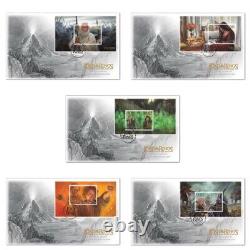 New Zealand 2023 The Lord of the Rings Ultimate Collection Pack Sheets, FDC's