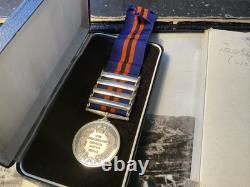 New Zealand 4 bar General Service Medal (Warlike). Specimen. A92