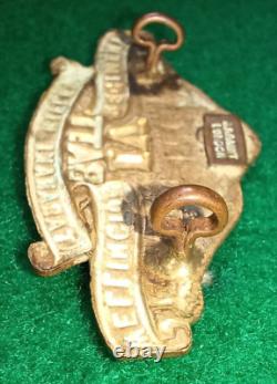 New Zealand 4th Batt'n 11th (Taranaki Rifles) Regiment Cap Badge, Old 6/111