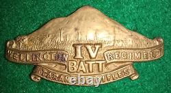 New Zealand 4th Batt'n 11th (Taranaki Rifles) Regiment Cap Badge, Old 6/111