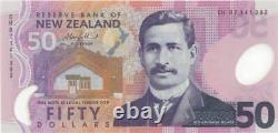 New Zealand 50 Dollars P-188b 1999 dated Foreign Paper Money Paper Money