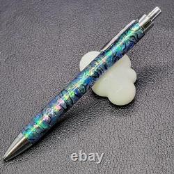 New Zealand Abalone Blue Resin P115 Ballpoint Pen