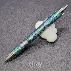 New Zealand Abalone Blue Resin P115 Ballpoint Pen