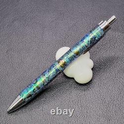 New Zealand Abalone Blue Resin P115 Ballpoint Pen