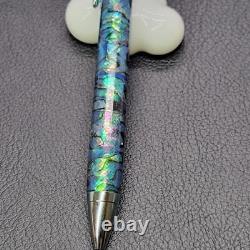 New Zealand Abalone Blue Resin P115 Ballpoint Pen