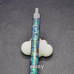 New Zealand Abalone Blue Resin P115 Ballpoint Pen