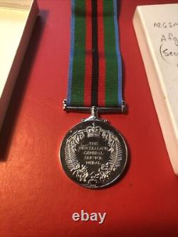 New Zealand Afghanistan Secondary Ops Medal Marked specimen. B86. X