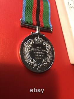 New Zealand Afghanistan Secondary Ops Medal Marked specimen. B86. X