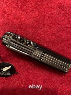New Zealand All Blacks Rugby Union Multi-tool Pocket Knife Black Collection Rare