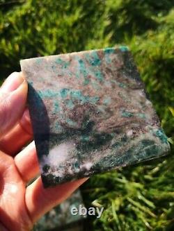 New Zealand Aotea stone Rare kyanite fuchite mix slab carving divine feminine